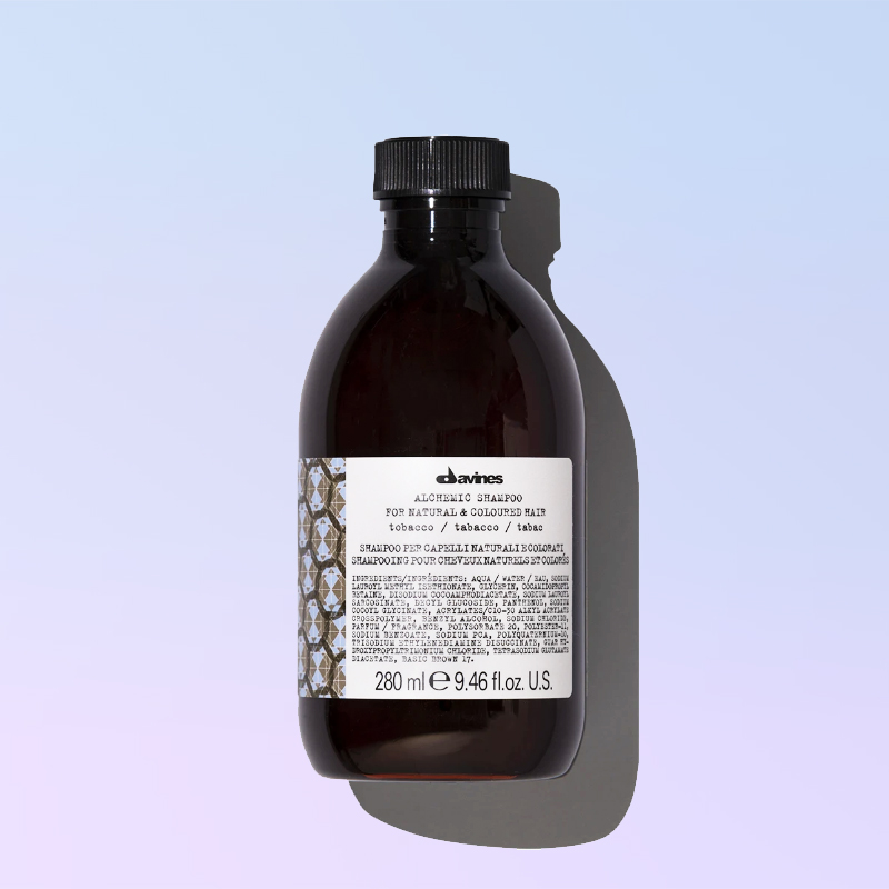 Tobaco shampoo alchemic davines